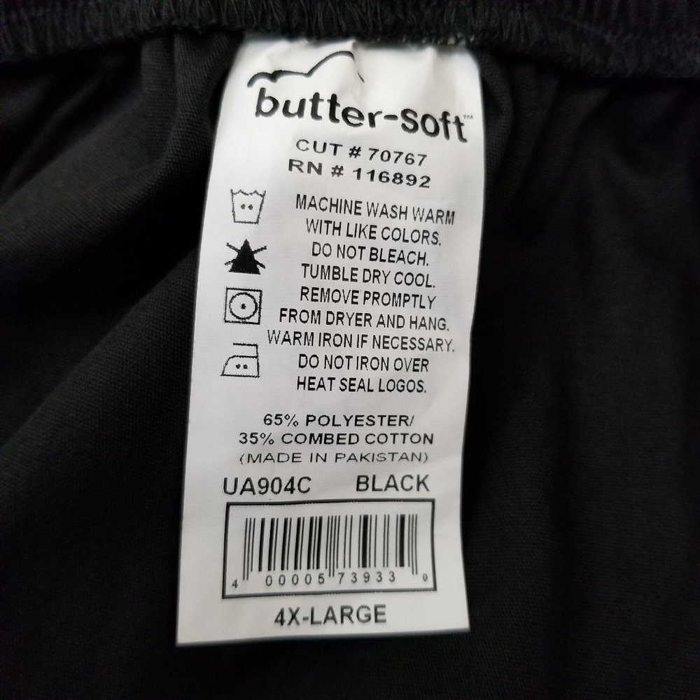 Butter Soft 4XL Black Scrub Skirt Nurse Uniform - Picture 4 of 6